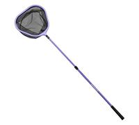 Telescopic Fishing Landing Net | Carbon Fiber Pole 78-115cm Lightweight 160g Mesh Head 24x26cm | Angling Catch Tool Trout Bass Catfish Kayak River Lake Saltwater Hiking Outdoor Gear Equipment
