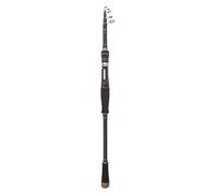 Telescopic Fishing Rod - Portable Casting Pole, Compact Spin Rod | Short colapsible Freshwater Stick, Lightweight Baitcasting Gear for Pike Bass Catching, Outdoor Angler Essentials for Hiking, Travel
