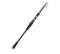 Telescopic Fishing Rod - Portable Casting Pole, Compact Spin Rod | Short colapsible Freshwater Stick, Lightweight Baitcasting Gear for Pike Bass Catching, Outdoor Angler Essentials for Hiking, Travel