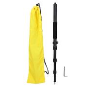 Telescopic GPS Rover Rod Aluminium Alloy Accurate Bubble Level Stable Structure 1.5m Land Surveying RTK GPS Pole Rotating Lock for Surveying Construction Engineering