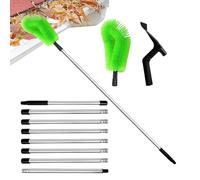 Telescopic Gutter Cleaner Tool, Handheld Out-of-Reach Remover, Adorable Ground Cleaning Device with Extended Reach, Heavy-Duty Debris Removal Accessory, Homeowners Professionals Use for Yard