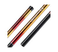 Telescopic Rod Freshwater Casting Hard, Caña de Pescar for Carpa 2,7/3,6/4,5/5,4 M, caña telescópica Ultraligera portátil, Arrastre máximo 5Kg, Herramientas Pesca(Golden,2.7 m)