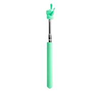 Telescopic Teachers Pointer, Mini Handheld Finger Pointer Stick, Retractable Classroom Presentation Tool for Teachers Students Kindergarten Elementary School Teaching and Interactive Learning Use