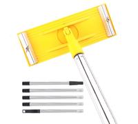 Telescopic Wall Sander - Handheld Pole Tool For Painting And Cleaning | Stainless Steel With Flexible Swivel Base, Extendable Grip, For Gypsum, Putty Layers, Ceilings, Home Improvement