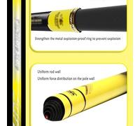 Telescópico portátil Caña de Pescar for Objetos Grandes, caña Mano, Carpa Plateada, cabezona, Plataforma for Gigantes, Pesca Salvaje(6.6M)