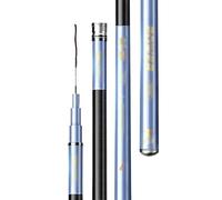 Telescópico portátil Caña de Pescar Ligera, caña Mano, Ultraligera y ultradura, for Carpas crucianas(5.7M)