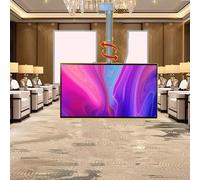 Telescópico SSoporte para TV De Techo - Soporte Vertical Motorizado con Control Remoto, Soporte De Pared De TV(100cm)