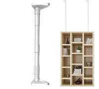 Telescoping Support Pole - Heavy Duty Support Pole Non-Slip Door Frame | Adjustable Furniture Supporting Poles | Anti-Tipping Tension Rod|Non-Slip Closet Rods for Bottom of Bed | Quick Supporting Rod
