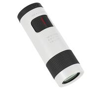 Telescopio 10-30x21 Zoom Mini Telescopio Portátil Equipo de Camping Turismo Mira Óptica BLANCO