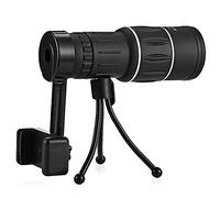 Telescopio 16X52 Monocular Senderismo HD Telescopio Zoom Impermeable A Prueba de Niebla con Clip de teléfono para observación de Aves, Camping Little Surprise