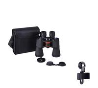 Telescopio 20X50 binoculares con Poca luz BAK4-Prisma de Largo Alcance Impermeable, Compatible Equipos Militares Caza y Campamento(DFCS-20x50-SJZJ)