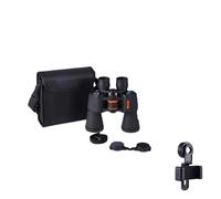 Telescopio 20X50 binoculares con Poca luz BAK4-Prisma de Largo Alcance Resistente al Agua, Compatible Equipos Militares Caza y Acampada(DFCS-20x50-SJZJ)