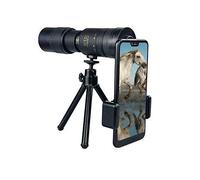 Telescopio 4K 10-300x40 mm Super Telephoto Zoom Monocular Telescopio resistente al agua con trípode y clip