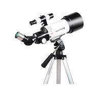 Telescopio, 70 mm de apertura, 400 mm, telescopio refractante astronómico AZ, refractor portátil con trípode, telescopios de viaje, para adultos y niños principiantes