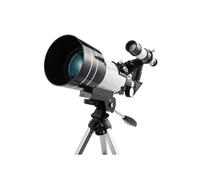 Telescopio 70Mm Apertura Astronómico Refractor Portátil, Telescopio Portátil con Trípode, Blanco