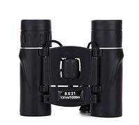 Telescopio 8X21 binoculares con Zoom Compacto de Largo Alcance 1000M HD Potente Mini telescopio Plegable BAK4 FMC óptica Deportes Camping