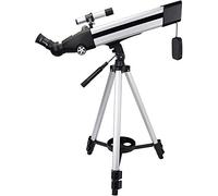 Telescopio, Apertura de 60 mm, Montaje de 500 mm, refracción astronómica, visión Nocturna HD con Poca luz, telescopio de Viaje portátil con trípode y Visor de buscador