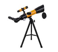 Telescopio, Astronomía Principiantes Telescopio Portátil para Teléfono Y Trípode para Principiantes, para Astronomía con Oculares, Refractor Educativa(Oranje)