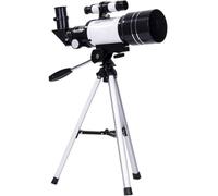 Telescopio, Astronomía Principiantes Telescopio Refractor Astronómico con Trípode para Principiantes 2 Oculares Educativa