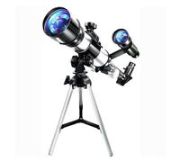 Telescopio, Astronomía Principiantes Telescopio Refractor Monocular Astronómico para Principiantes Portátil Trípode Finderscope Educativa