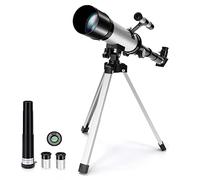 Telescopio astronómico 360/50 mm Zoom 90X HD monocular refractor telescopio portátil de viaje con trípode para niños y principiantes