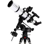 Telescopio astronómico, 45 & deg; Telescopio de observación de Estrellas Profesional ecuatorial de búsqueda de Estrellas automático óptico erguido (no Incluye teléfono)