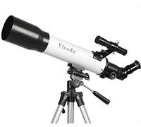 Telescopio astronómico, 45° Erguido Óptico Automático Búsqueda de Estrellas Telescopio Ecuatorial Profesional de Observación de Estrellas Entrada para Estudiantes Observación de Estrellas DTS