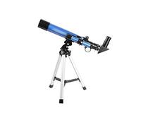 Telescopio astronómico con buscador de trípode para Principiantes, telescopio monocular para Explorar la Luna Espacial, Regalo para niños