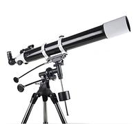Telescopio astronómico de Longitud Focal 900 de Calibre 80 mm, Adecuado para Adultos y Estudiantes.