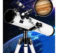 Telescopio astronómico de nivel básico HD Stargasing Space Telescopio para estudiantes de niños, telescopios para principiantes en astronomía con monocular y trípode (Color: Paquete 2) WOWCSXWC