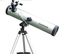 Telescopio astronómico de reflexión, buscador de Espacio monocular Telescopio de refracción HD con trípode Giratorio de 360° Observación de Estrellas Primeros Pasos