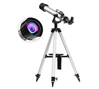 Telescopio astronómico Duradero HD Telescopio refractivo de Gran Aumento 525X Alcance de observación Espacial monocular para Exteriores, con 3 oculares y trípode