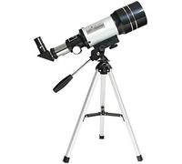 Telescopio astronómico monocular portátil, telescopio monocular de Rango de observación de Viaje de refracción 150X con Palanca Ajustable de trípode portátil para Adultos y niños