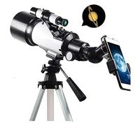 Telescopio astronómico monocular portátil Telescopio Profesional para Adultos Espejo Refractor Vista del Paisaje Senderismo Ampliación máxima de 336 Veces