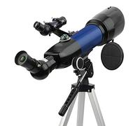 Telescopio astronómico monocular portátil, telescopio refractor portátil de 70 mm para principiantes y niños con trípode ajustable y bolso impermeable, experimento de educación científica, cielo