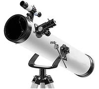 Telescopio astronómico Observación de Estrellas Profesional Primeros Pasos Apertura Grande de 114 mm, Telescopios para Principiantes en astronomía, Adecuado para niños, Estudiantes y Principiantes