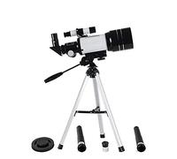 Telescopio astronómico para Adultos Principiantes, 150x Reflector portátil con trípode Ajustable HD 300/70 mm para/Estrella/Luna/observación de pájaros, Mejor Regalo para niños