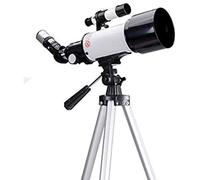 Telescopio astronómico para niños Principiantes, Apertura de 70 mm, Montura AZ de 400 mm, óptica Multicapa, para Adultos, trípode Refractor, Mochila, para Interior/Exterior Good