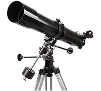 Telescopio astronómico para observación, calibre de 80 mm, 900 mm, longitud focal, telescopio refractario para niños principiantes, telescopio de viaje con bolsa de transporte y trípode ajustable