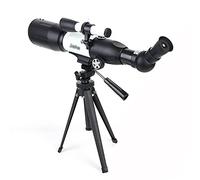 Telescopio astronómico portátil Ultra HD con Apertura de 50 mm y Distancia Focal de 350 mm, trípode Estable y Vista HD con buscador.