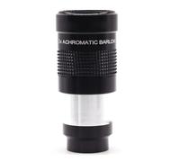 Telescopio astronómico Profesional acromático, Ocular con Lente Barlow de 1,25 ", 2X, 3X, Elementos Multicapa Piezas para telescopio astronómico(3X)