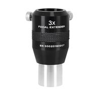 Telescopio Astronómico Profesional Lente Barlow Acromático 1.25", 3X, 5X Piezas para telescopio astronómico(1.25 Inch 3X Focal)