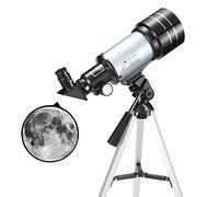 Telescopio astronómico Profesional, telescopio monocular con Zoom de Lente HD de 300X70 mm para Acampar al Aire Libre con Nebulosa Lunar Espacial