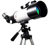 Telescopio astronómico refractivo para niños, monocular portátil, iluminación Espacial, telescopio de Regalo para niños, observación de Estrellas del Cielo y la Tierra