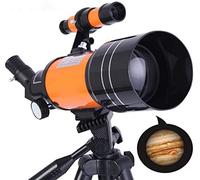 Telescopio astronómico refractivo, telescopio Estelar óptico erecto de 45° con trípode para Ajuste de 360°, monocular Vision
