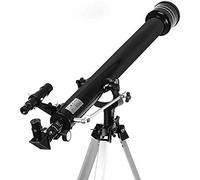 Telescopio astronómico - Telescopio astronómico Espacial monocular para Exteriores con trípode portátil Telescopio Espacial con Zoom F90060 (Negro)