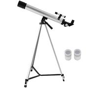 Telescopio astronómico, telescopio de 100x Zoom, 600x50 mm Espacio refractivo telescopio astronómico, Alcance de Viaje monocular al Aire Libre con trípode, telescopio para niños Anuncio
