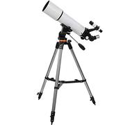 Telescopio astronómico, telescopio de Aumento HD de 500x80 mm + trípode Ajustable + buscador de Estrellas para Principiantes en astronomía, Adultos, niños, para Interiores/Exteriores Good