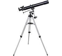 Telescopio astronómico, telescopio de refracción 80EQ con trípode, telescopio buscador de Espacio Profundo con Espejo cenital de 90 °, observación de la Luna Stargazer Regalo para niños