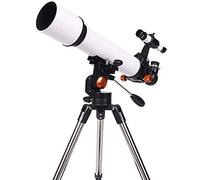 Telescopio Astronómico Telescopio HD - Monoculares con Zoom Potente y trípode, Lente Barlow 3X Ocular de 10 mm + 25 mm Telescopio de Doble propósito para observar Estrellas, telescopio para niños